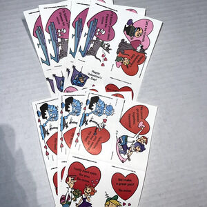 Vintage Valentine's Day Cards - 29 Cards + Envelopes